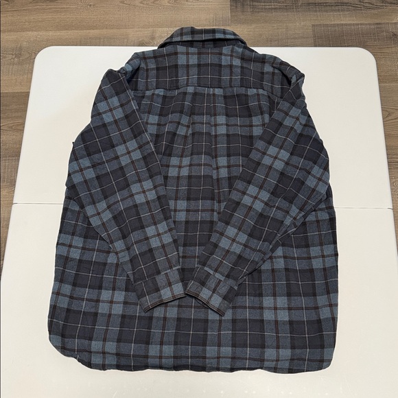Vintage L.L.Bean Plaid Long Sleeve Flannel - Picture 7 of 9